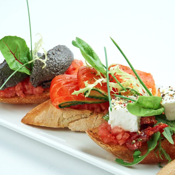 Premium Canapes Variationen